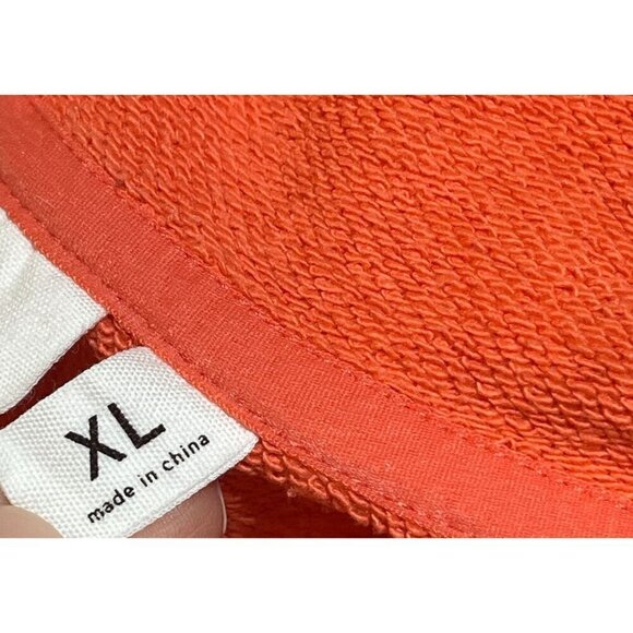Common Identity Women's Sweatshirt Hoodie Melon Orange Size XL Extra Large - Picture 5 of 7